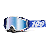 100 % Racecraft brille Cobalt blue - mirror blue lens